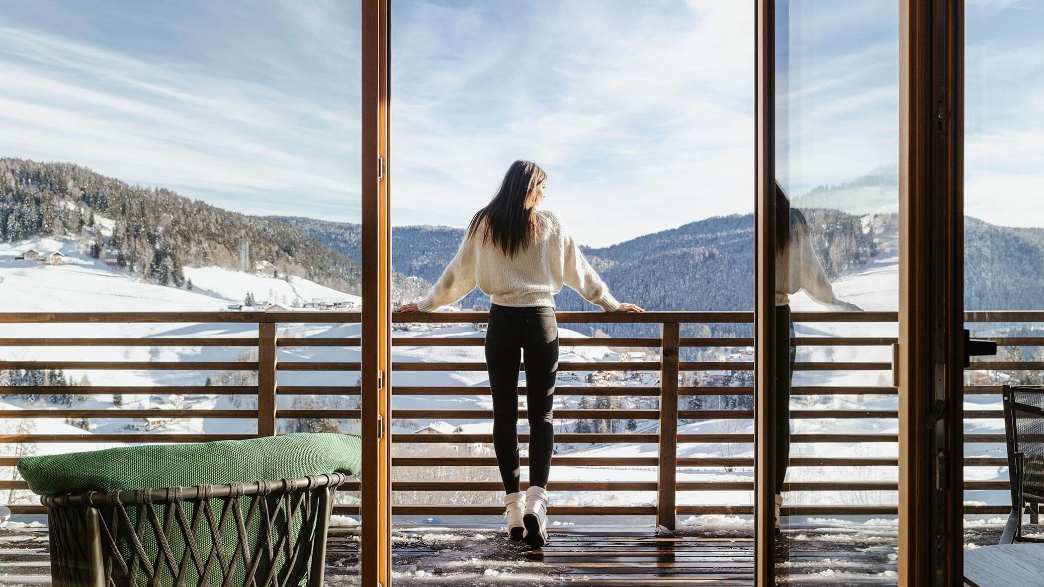 Hotel Hirzer in inverno