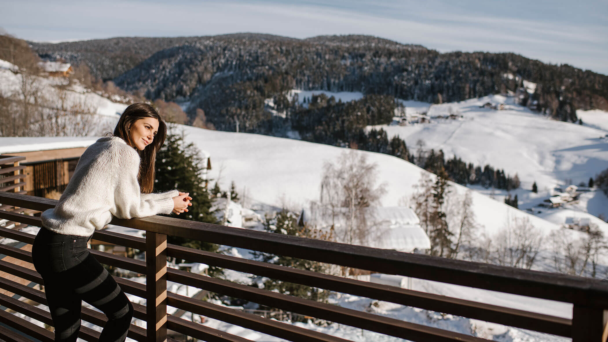 Hotel Hirzer im Winter