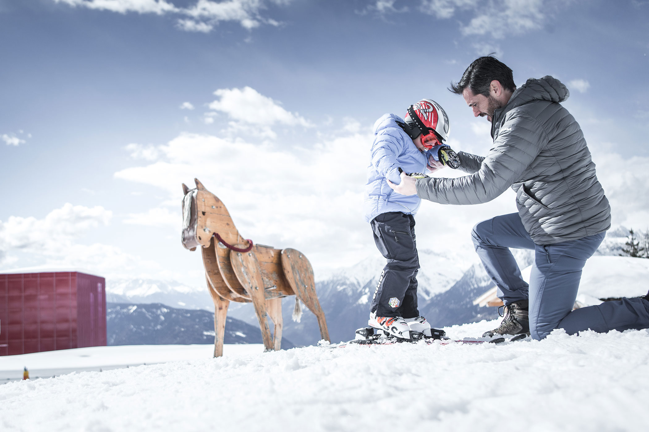 Family skiing - Hotel Hirzer