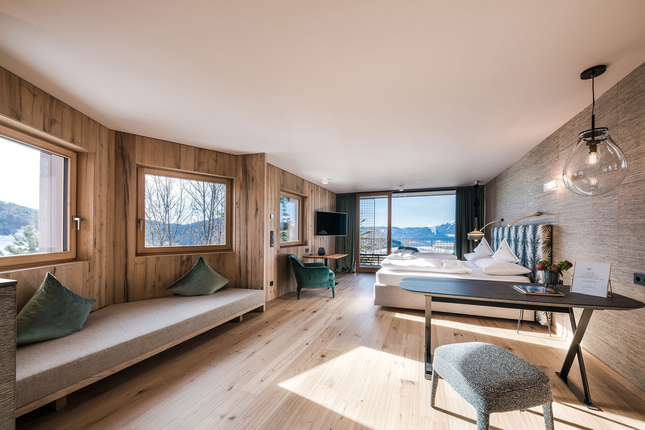 Designer-Suite im Loftstyle