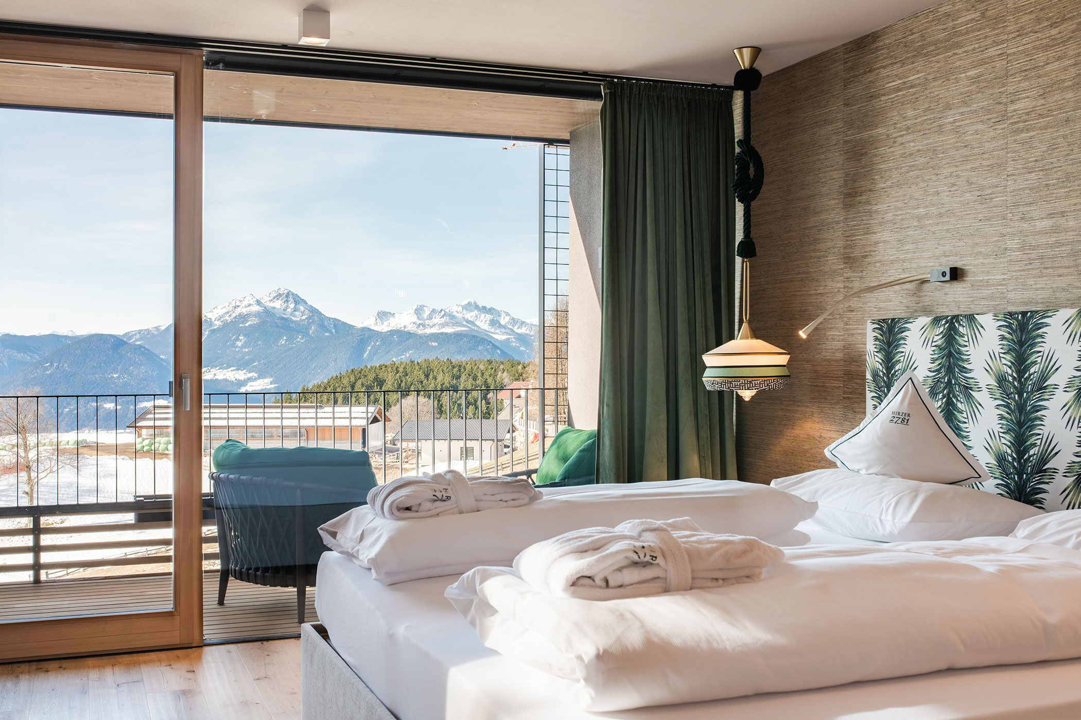 Morning view - Deluxe Suite R - Hotel Hirzer