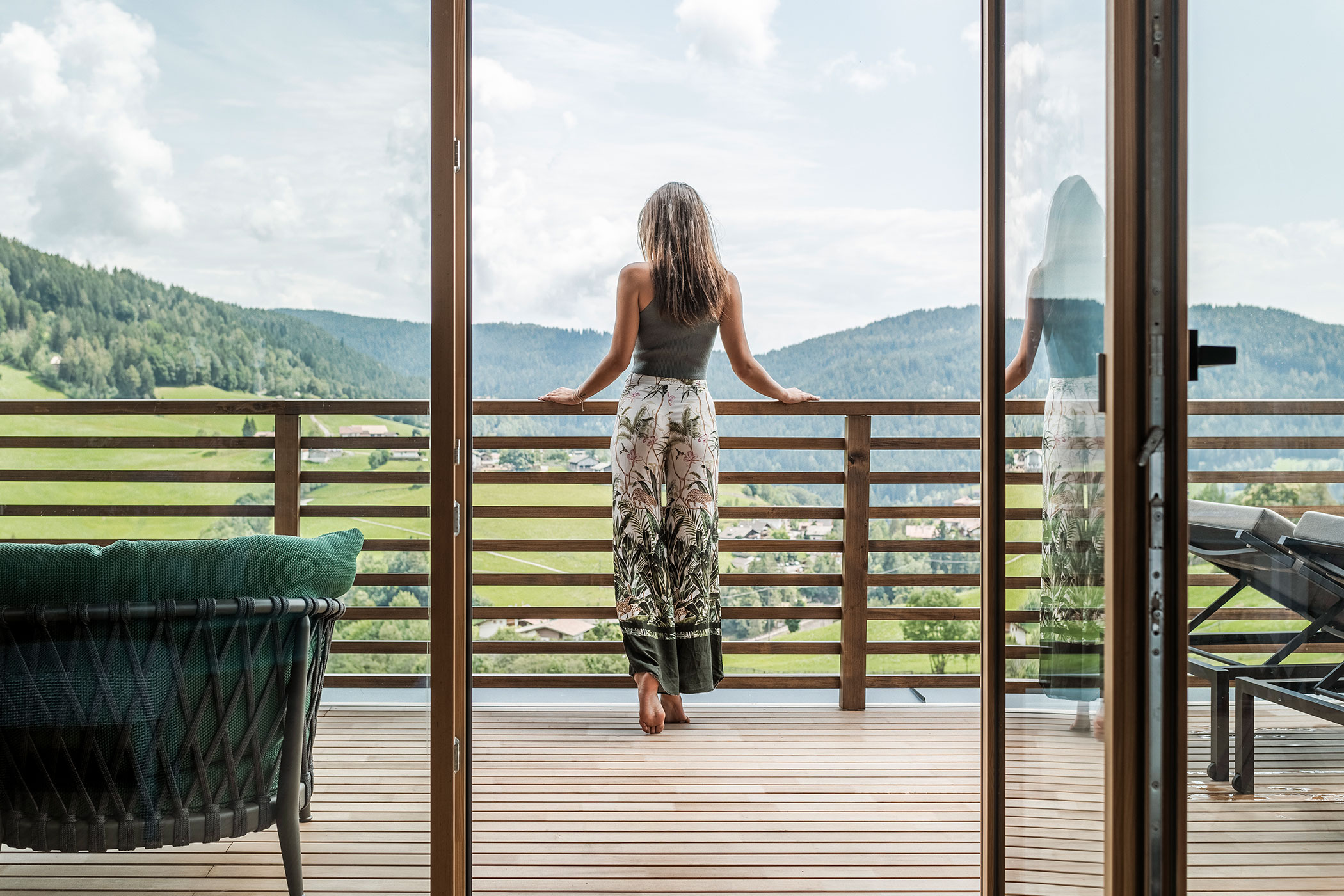 Panorama view - Hotel Hirzer