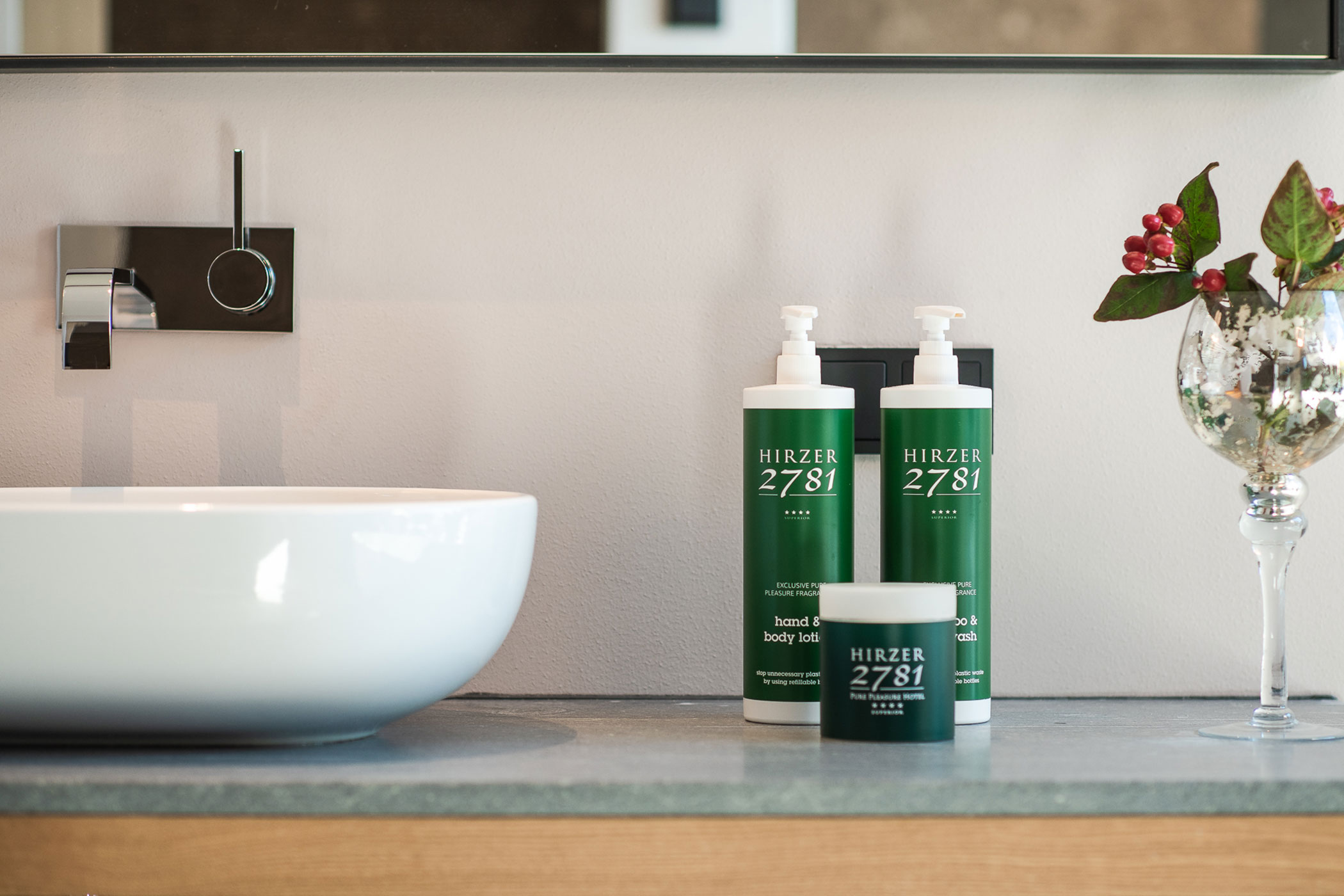 Bathroom detail - Hotel Hirzer