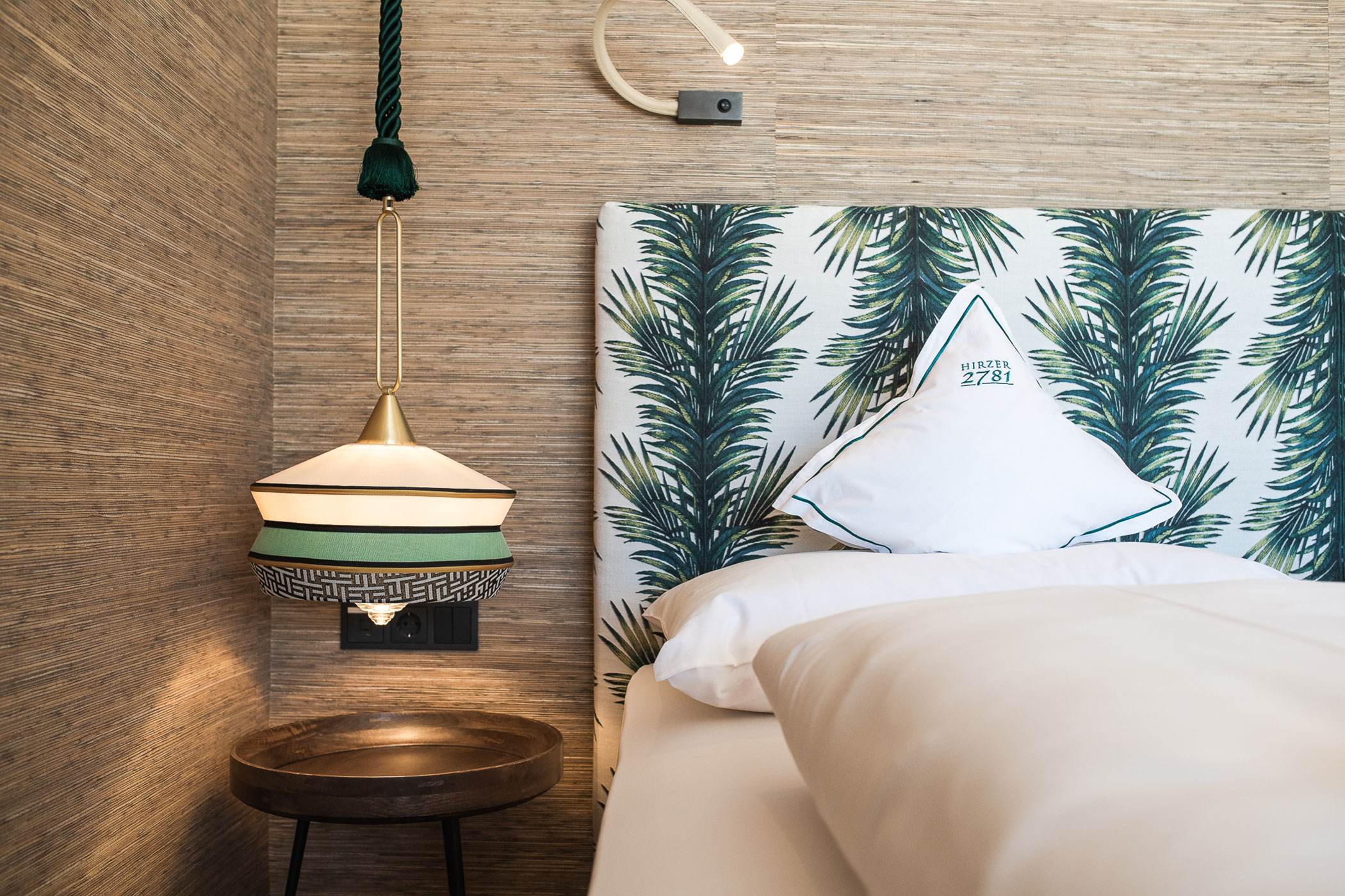 Bed detail photo - Hotel Hirzer