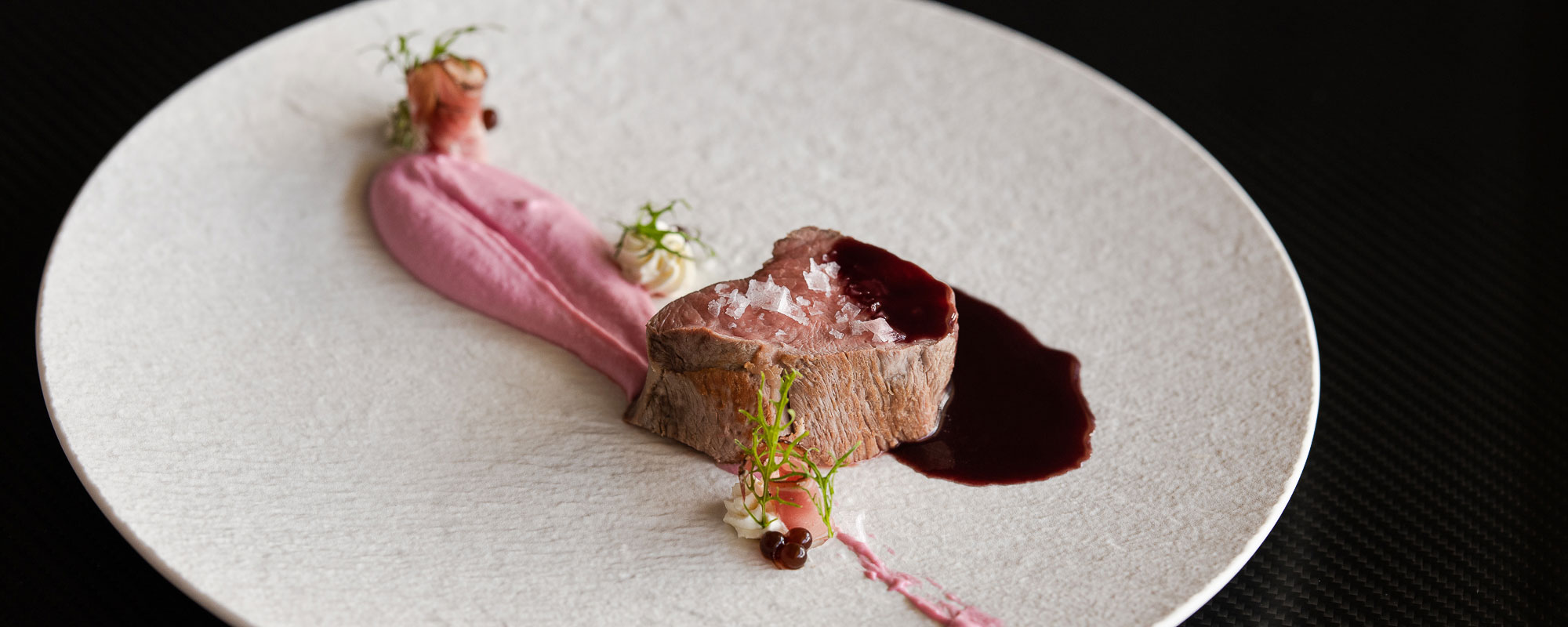 Hotel with a gourmet chef