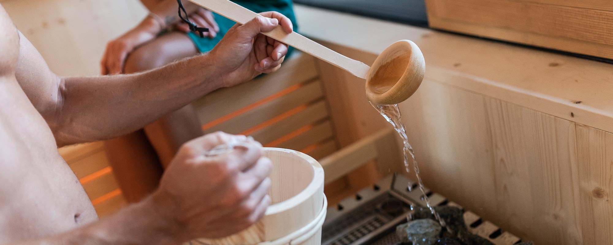 Unsere Saunawelt: Wohlfühlwellness in Hafling